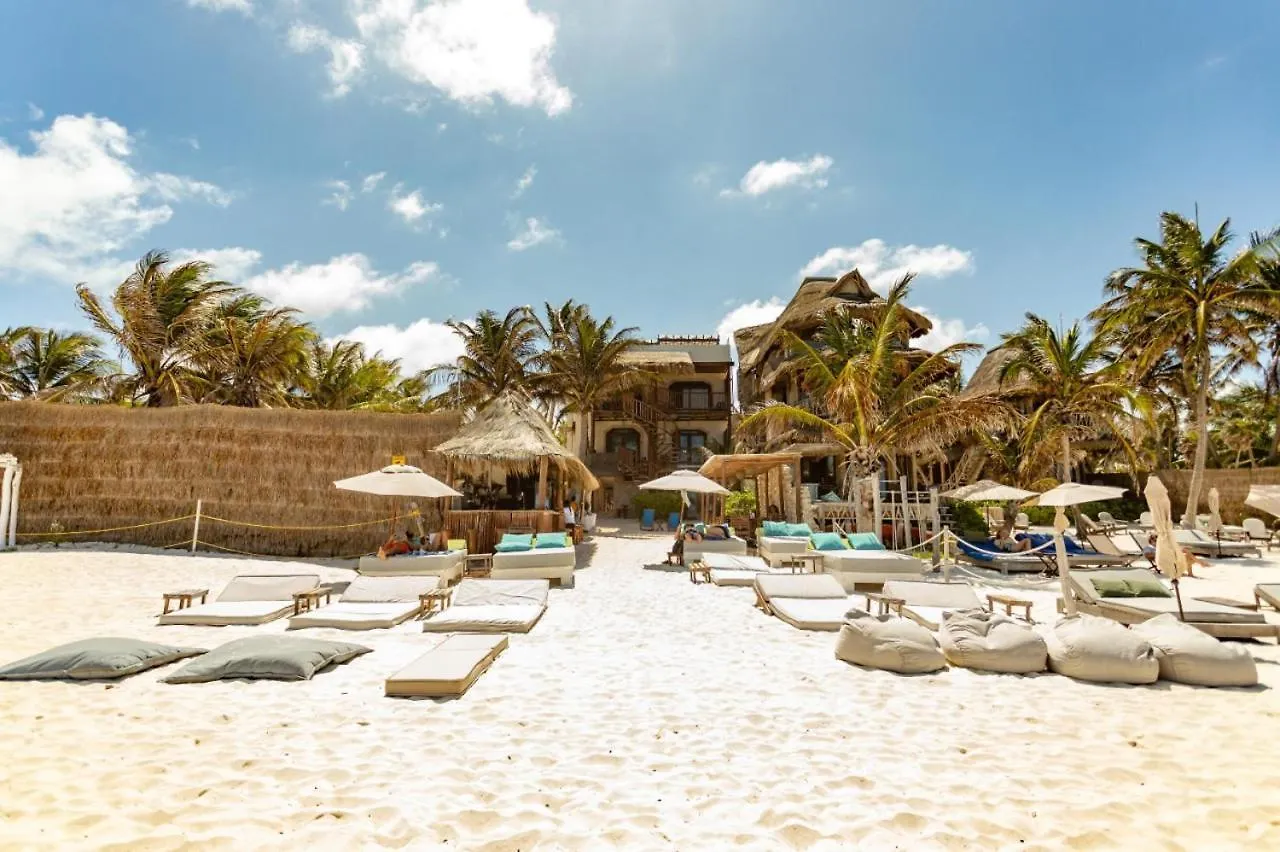 3Bd Ph Pool Patio - Secure And Free Beach Club Tulum