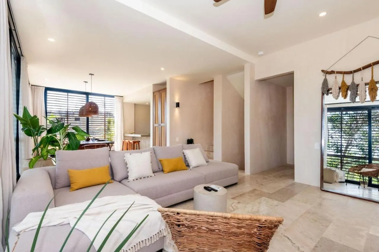 3Bd Ph Pool Patio - Secure And Free Beach Club Tulum 0*,