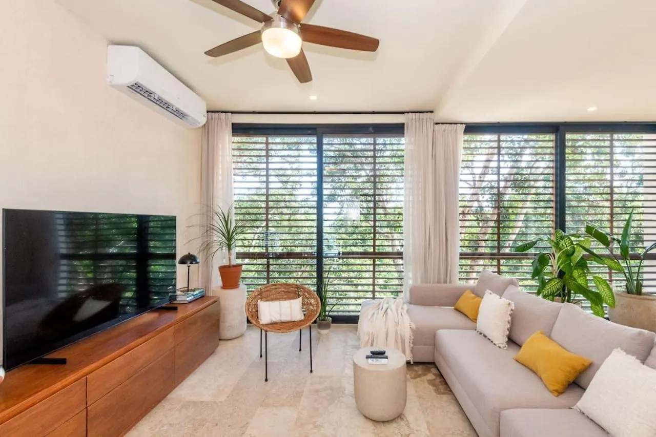 Apartment 3Bd Ph Pool Patio - Secure And Free Beach Club Tulum Mexico
