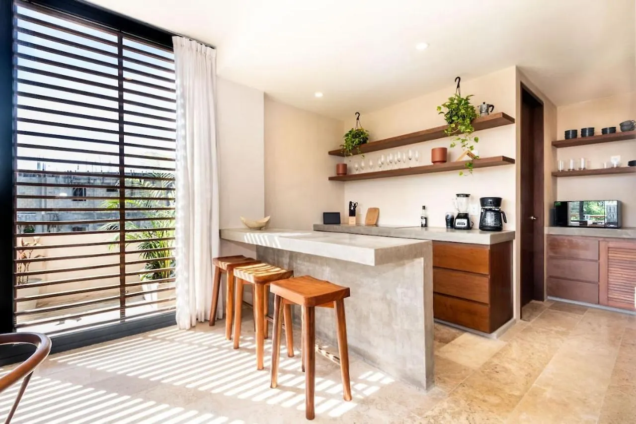 Apartment 3Bd Ph Pool Patio - Secure And Free Beach Club Tulum Mexico