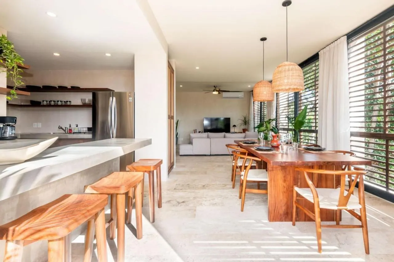 Apartment 3Bd Ph Pool Patio - Secure And Free Beach Club Tulum