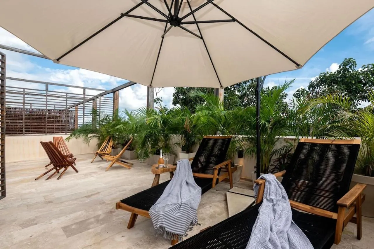 3Bd Ph Pool Patio - Secure And Free Beach Club Tulum 0*,  Mexico