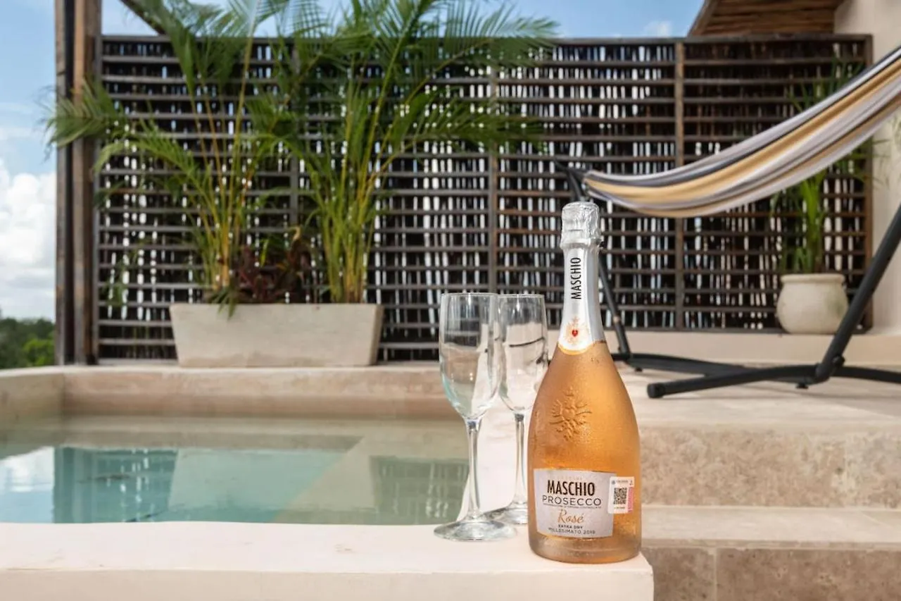 3Bd Ph Pool Patio - Secure And Free Beach Club Tulum